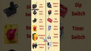 All Type Electrical 💡Switches | #shorts #short #youtubeshorts
