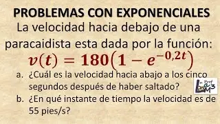 Problema con Ecuaciones exponenciales | La Prof Lina M3