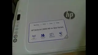 Принтер МФУ Hp Desk Jet 2600,распаковка,тест печать...