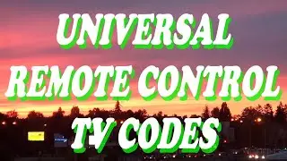 Универсальный пульт ДУ TV code Sony, Samsung, ...