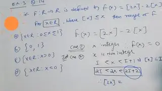 Range of f(x) = [2x]-2[x] where [ x] represent greatest integer function