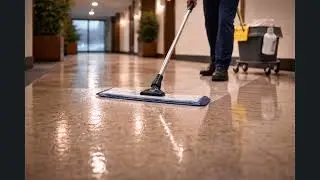 Professional Floor Waxing Calgary (Stripping + Shine Restore) | Oxy-Genie Floor Care