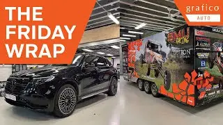 Пятничный обзор &mdash; затмение Mercedes EQC + огромный гоночный трейлер + блокировка Vic :-(