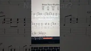 Need a Bossa Nova Guitar Tutorial? #onlineguitarlessons #guitarlessonsonline