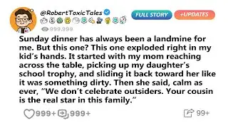 Sunday dinner has always been a landmine for me. But this one? This one exploded..- Family Tales