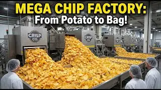 How Lay's Potato Chips Are Made In Factory | The Incredible Process Behind Your Favorite Snack