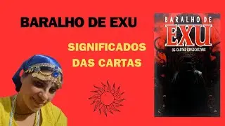 💥 BARALHO EXU 💥 SIGNIFICADOS DAS CARTAS 💥