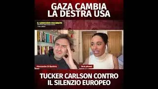 Di Battista -Gaza cambia la destra USA: Tucker Carlson contro il silenzio europeo. (22.12.25)