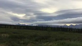 Denali National Park Lenticular Cloud Waves | Weird Weather