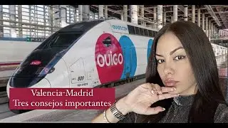 Tren de alta velocidad Valencia  Madrid :Cumple de mi hermana