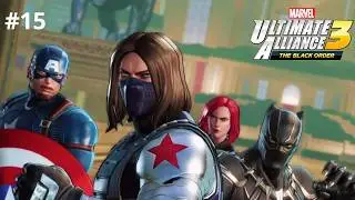 Ca&ccedil;ando o MODOK em Wakanda|🔥Marvel Ultimate Alliance 3 - Gameplay Parte 15