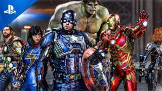 MARVEL AVENGER END GAME CAPTAIN STEVE ROGERS AGGRASSIVE FIGHT 4K ULTRA HD