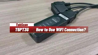 40 Seconds to Know T6PT3G WIFI Connection Function #eucleia #tabscan #t6pt3g #porsche #j2534 #pdu