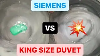 Siemens WM14Y590GB vs KING SIZE DUVET (MEGA OVERLOAD) (SUDSLOCK MAYHEM AND JUMPING)