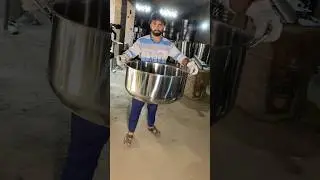Making a Stainless steel Big Tub #shorts #viralvideo #stainlesssteel
