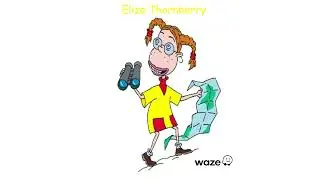 Элиза Торнберри, GPS-голос #Waze #WildThornberries