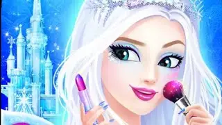 Princess salon Frozen Party #princess #frozen #games #makeover #makeup #beautiful #trending #viral