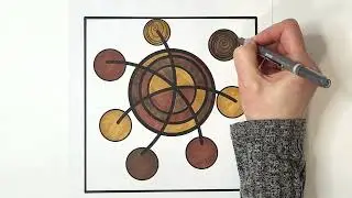 🌙🖌️ Tranquil Neuron Art Coloring for Adults | Mindful Relaxation & Focus 🌿
