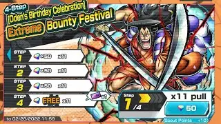 Gacha Extreme Oden 750 RD - One Piece Bounty Rush