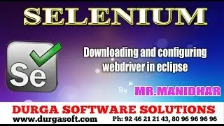 Selenium || Downloading and configuring webdriver in eclipse