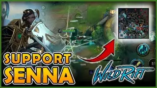 SHIELD FOR EVERYONE!!! SENNA SUPPORT Wild Rift? | Senna Gameplay |  Eryx Gaming