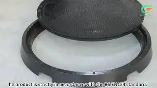SMC heavy-duty composite manhole cover