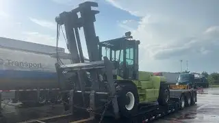 Load Securement 101: Large Forklift