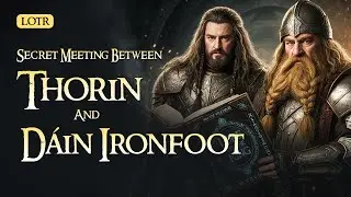 The Secret Meeting Between Thorin and D&aacute;in Ironfoot  | LOTR Lore