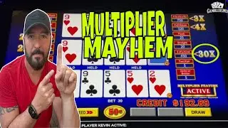 Хаос с множителями в видеопокере с крупными множителями