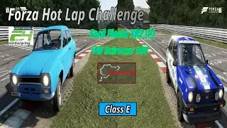 Ford Escort RS1600 vs Ford Fiesta XR2 (P) Nürburgring 24H HLC !!