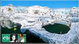 I Built a HUGE INDOOR King Penguin Habitat with Underwater Tunnel in Planet Zoo | Ep. 1