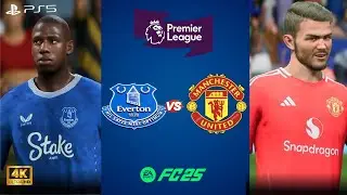 FC 25 &ndash; Everton vs. Manchester United | Premier League 24/25 | PS5&trade; Gameplay [4K60]