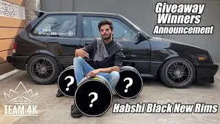 Habshi Black New Rims 😍 + Giveaway Winners Announcement 🔥