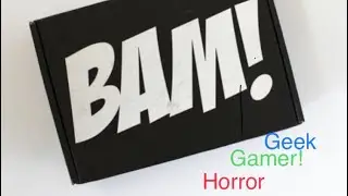 The BAM! Box October 2020 Gamer, Geek, and Horror!