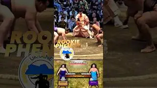Rookie Ukrainian Phenom gets Slapped #shorts #sports #sumo
