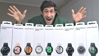 TESTEI TODOS os Samsung Galaxy Watch 4 e Watch 4 Classic⌚Unboxing Análise Review Português PT