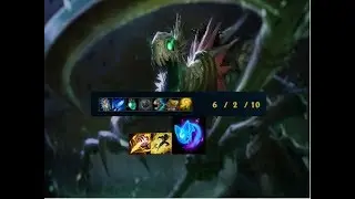 LoL Replays Fiddlesticks Support Full Gameplay vs Nunu Patch 8.15