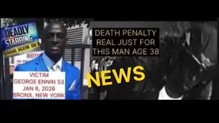 GEORGE ENNIN 53 STABBED TO DEATH WALKING DOWN THE STREET BY RANDOM MAN 38 JAN 6, 2026 BRONX, NY