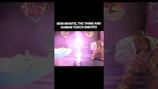 New Mantis, The thing and Human Torch Emotes