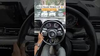 Interior of Maruti Suzuki Victoris LXI #shorts #youtubeshorts