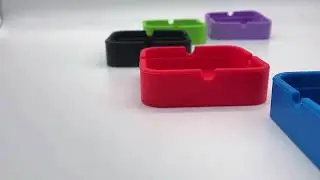 Silicone ashtray
