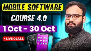 Mobile Software Course 4.0 &ndash; Live Classes + Practice (Diwali Special) 📱🔥