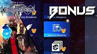 Let's Play Kingdom Hearts III BONUS [Secret Reports + Theories]