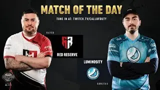 Red Reserve vs Luminosity | CWL Pro League 2019 | Division A | Week 1 | Day 4