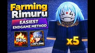 The Fastest and Easiest Way to Farm Rimuru (Riru) | Anime Fighting Simulator: Endless