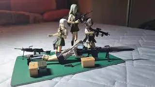 [Little Armory] Unboxing L.A. Nishibe Ai figma and Squad Posing showcase