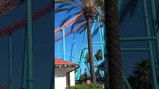 Xcelerator Hydraulic Coaster Repaint update 1 11/23/2021 | Knott's Berry farm #shorts #youtubeshorts