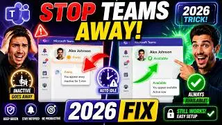 How to Stop Microsoft Teams from Going AWAY (2025 Trick!)