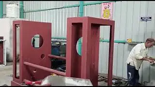 Prime Engineering works (Pune,India) 1mtr Soft Dough Biscuit line work in Progress.