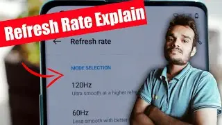 What is a Screen Refresh Rate ⚡ 90hz vs 120hz Explained | Hindi